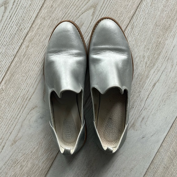 MTNG Shoes - MTNG silver loafers size 38